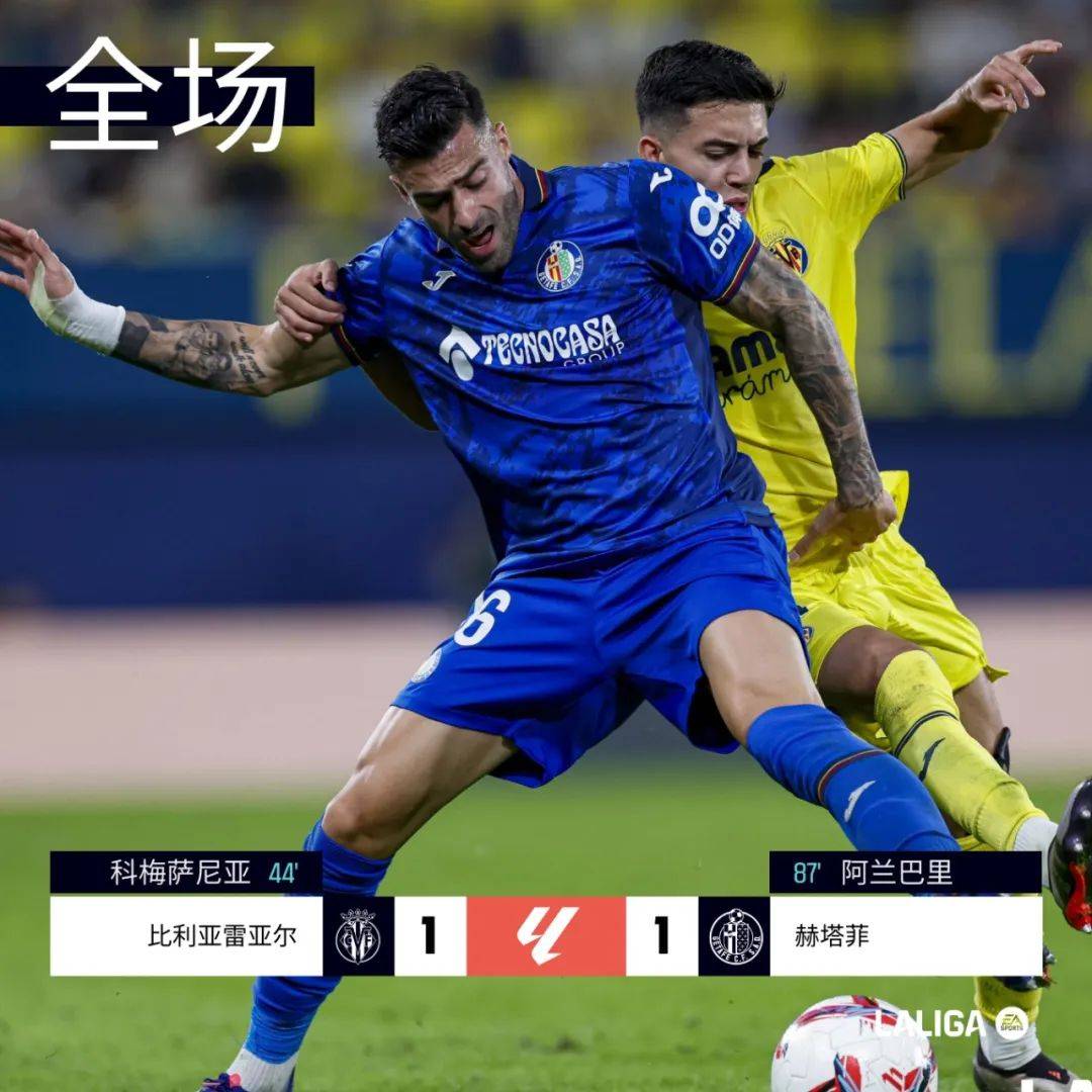 比利亚雷亚尔客场击败莱加内斯，保持领先优势